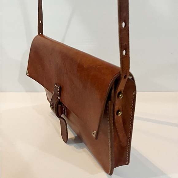 Madewell Dover Brown Leather Crossbody  Shoulder Bag Adjustable Strap - Picture 4 of 9